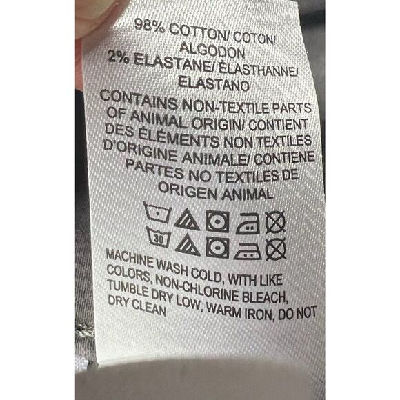 Lucky Brand Men's Gray 121 Slim Fit Straight Leg Pants - Size 38x29 - Picture 8 of 8